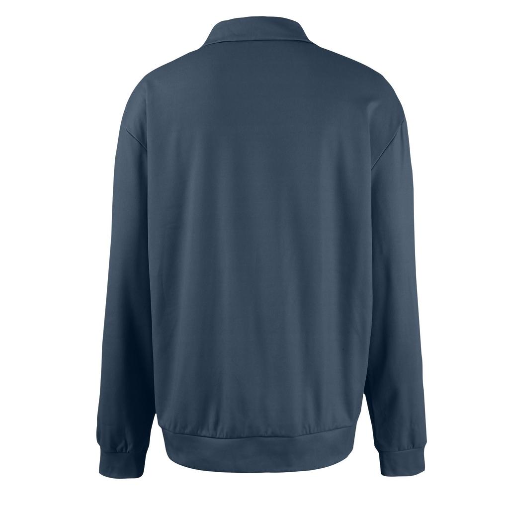 Men's Solid Color Shirt Plus Men's Long Sleeved T-shirt Minimalist Sweatshirt