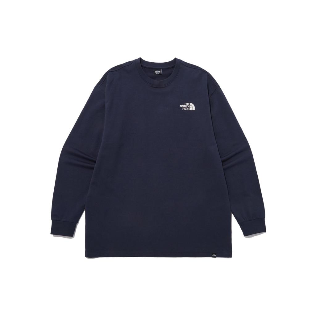 THE NORTH FACE T-Shirts Unisex Blue Crew Neck Moderate Straight Fit NT7TP40C