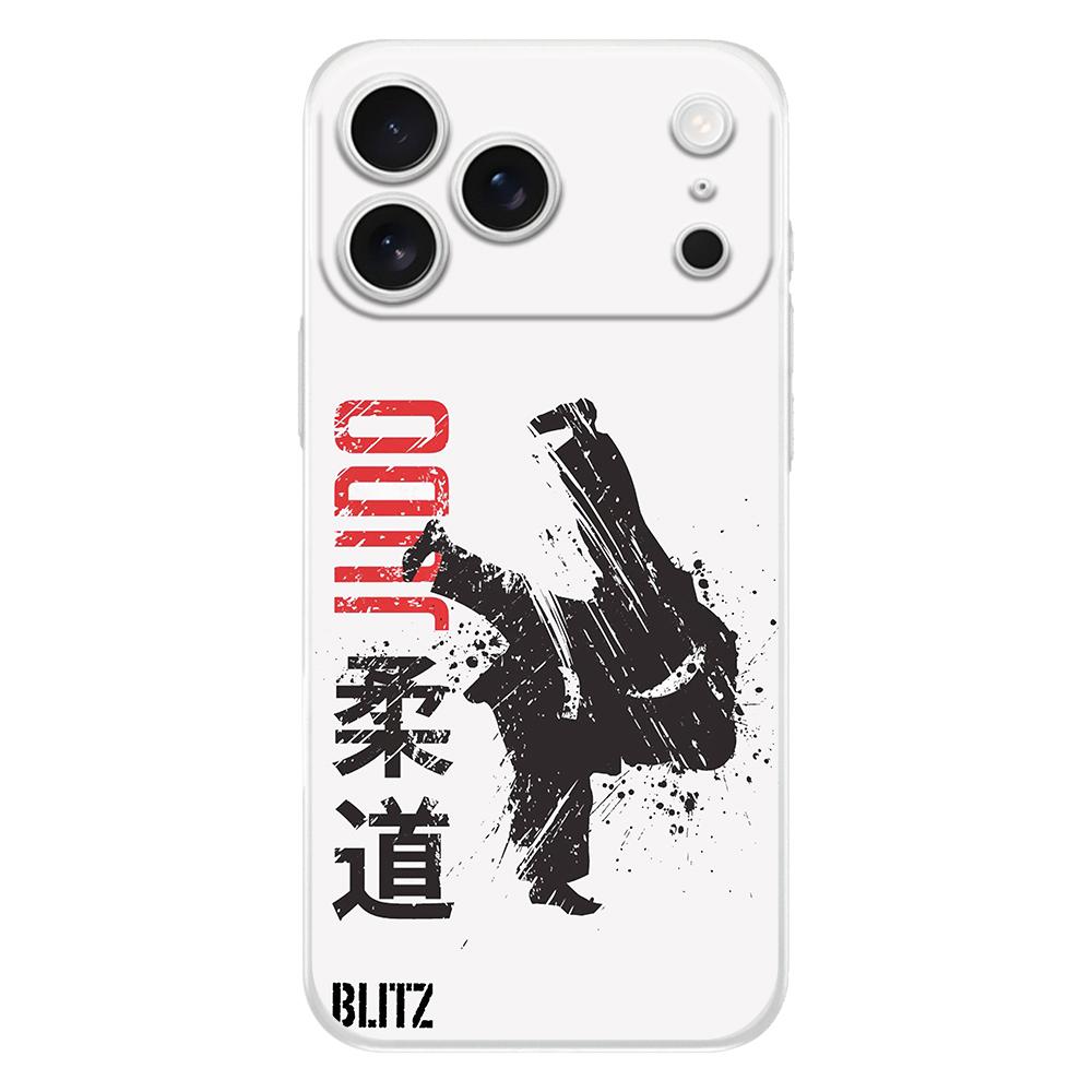 Мягкий прозрачный чехол для телефона для iPhone 17 Air 16E 16 11 15 14 Pro MAX 12 13 7 8 Plus SE Пасхальный чехол Защита Японские боевые искусства Дзюдо