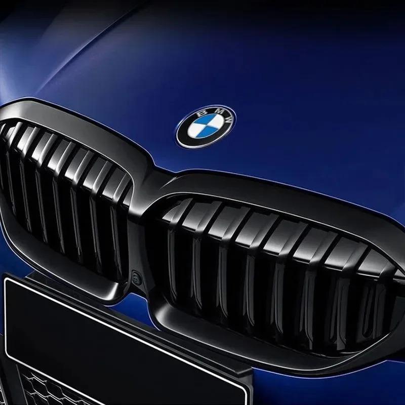 For BMW X4 BMW Car Front Hood Emblem & Rear Badge Logo 2pcs Set 74mm 82mm Compatible with E87 E30 E46 E28 E34 E39 E60 F02 F18 F35 G20 G03 G