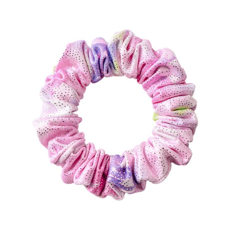 Детская танцевальная одежда, балетный костюм с принтом рыбьей чешуи, цельный купальник с длинными рукавами