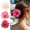 Искусственные цветы Роза Заколки для волос Шпилька Модные аксессуары для волос Зажим для волос для женщин девушки