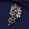 Crystal Brooch, High-end Women, Exquisite and Personalized, Versatile Brooch, Niche Design Sense Brooch