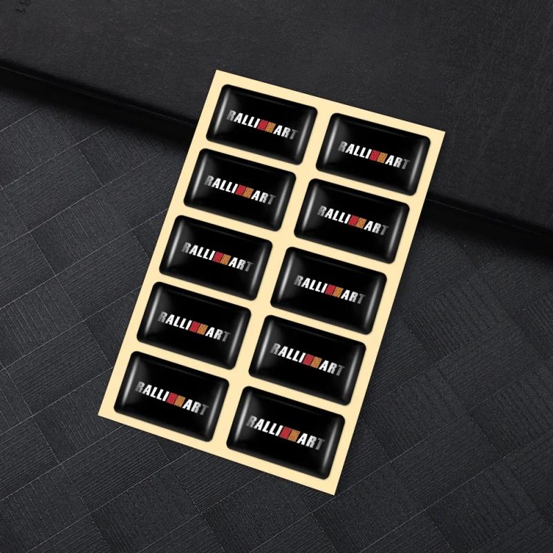 10PCS Car Reflective Sticker for Mitsubishi All Models Outlander Lancer ASX Pajero 3D Adhesive Safety Warning Decal Accessories