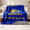 west coast eagles Customizable name outdoor blanket soft cozy and warm Multi-purpose office blanket outdoor camping and travel blanket all