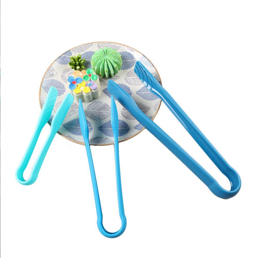 3 шт., ПП, силиконовые щипцы для еды, кухонные щипцы, Нескользящий зажим для приготовления пищи, зажим для барбекю, инструменты для салата, гриль, кухонные аксессуары