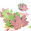Maple Leaf Decorative Sticky Notes - Simulation Leaf Wishing Stickers