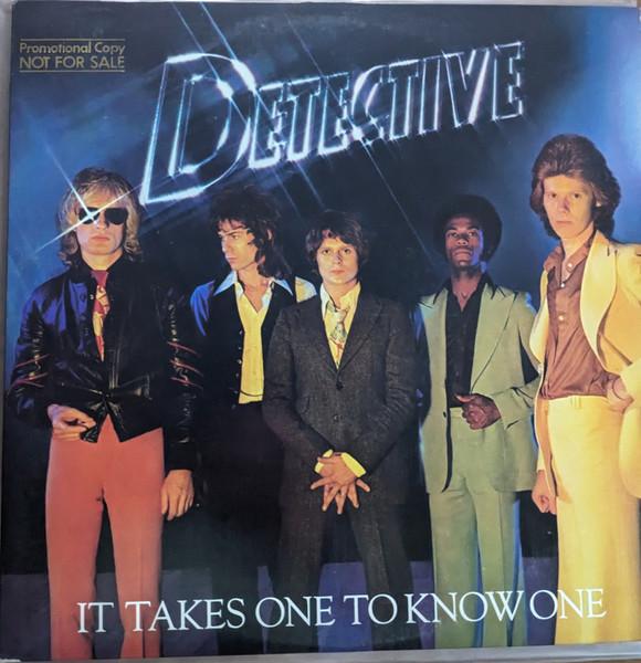 Виниловая пластинка DETECTIVE It Takes One To Know One SS8504PROMO Swan Song 1977 США Рок Б/у