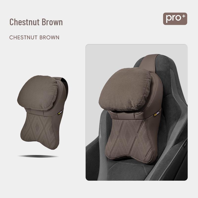 New Year Car Headrest: Aviation-Grade Neck Support Pillow & Memory Foam Backrest for Mercedes-Benz & BMW