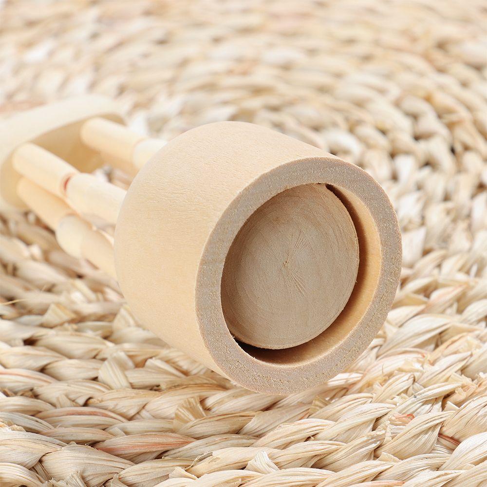 Figurine Home Decoration Educational Toys Wood DIY Craft Wooden Animal Ornaments Mini Desktop Decor