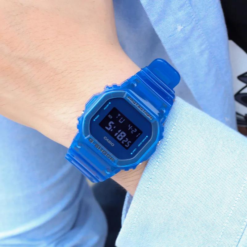 Casio Подарочный набор G-Shock DW5600SB (унисекс) Японские Корейские Часы DW 5600SB 2