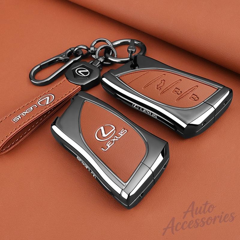 AAPD1 Leather Car Key Case Cover Shell For Lexus NX ES UX US RC LX GX IS GS RX 200 250h 350 LS 450h 460h 260h UX200 ES350 Accessories
