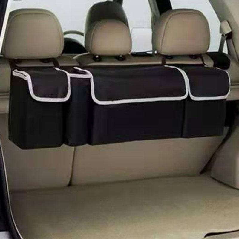 Сумка для хранения на заднем сиденье автомобиля, складная многофункциональная коробка, органайзер для багажника автомобиля, сетка для автоматической укладки, аксессуары для салона автомобиля