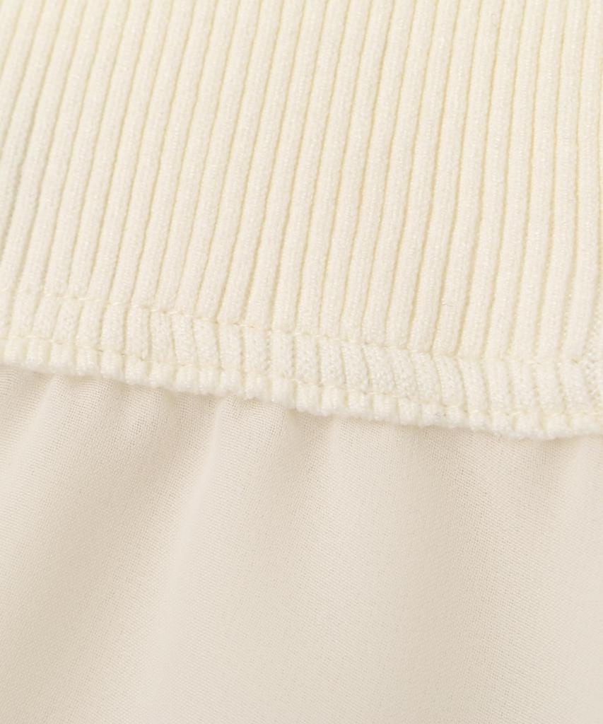 Proportion Body Dressing Balloon Sleeve Knit Ecru Women's Sweater,