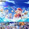 Popular 5D Diy Cross Stitch Genshin Painting Full Drill Cross-Stitch Crafts Kit Wall Sticker Home Decor