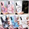 Чехол для телефона с мраморным узором для Huawei Nova 5T Защитный чехол Мягкий Funda для Huawei Nova 5T Nova5T 5 T Силиконовый чехол Capa