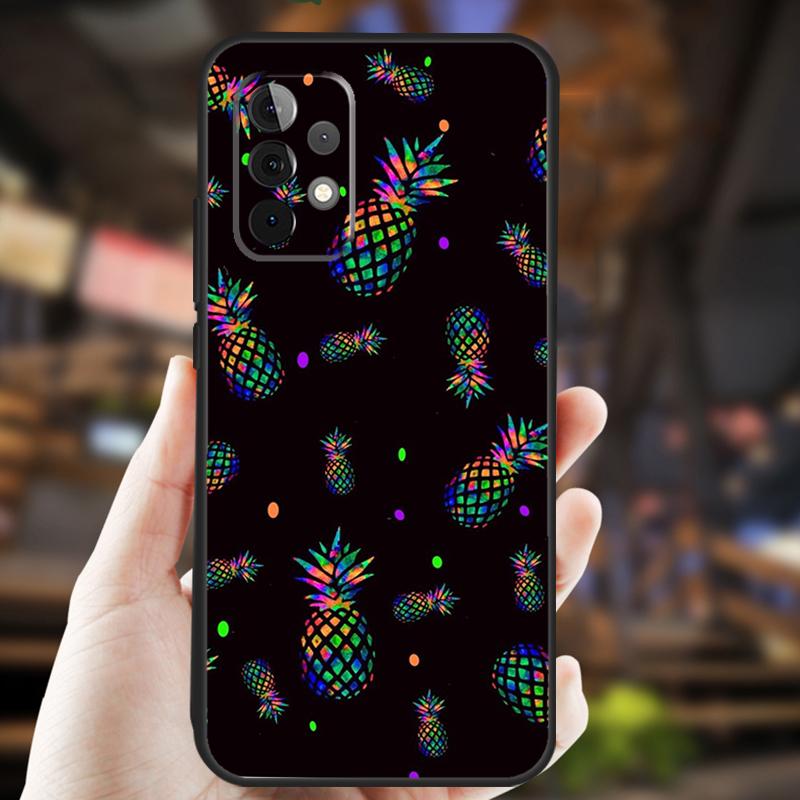 Tropical Pineapple Case For Samsung Galaxy A34 A06 A05 A32 A16 A55 A36 A26 A54 A14 A22 A52 A35 A15 A53 A13 A56