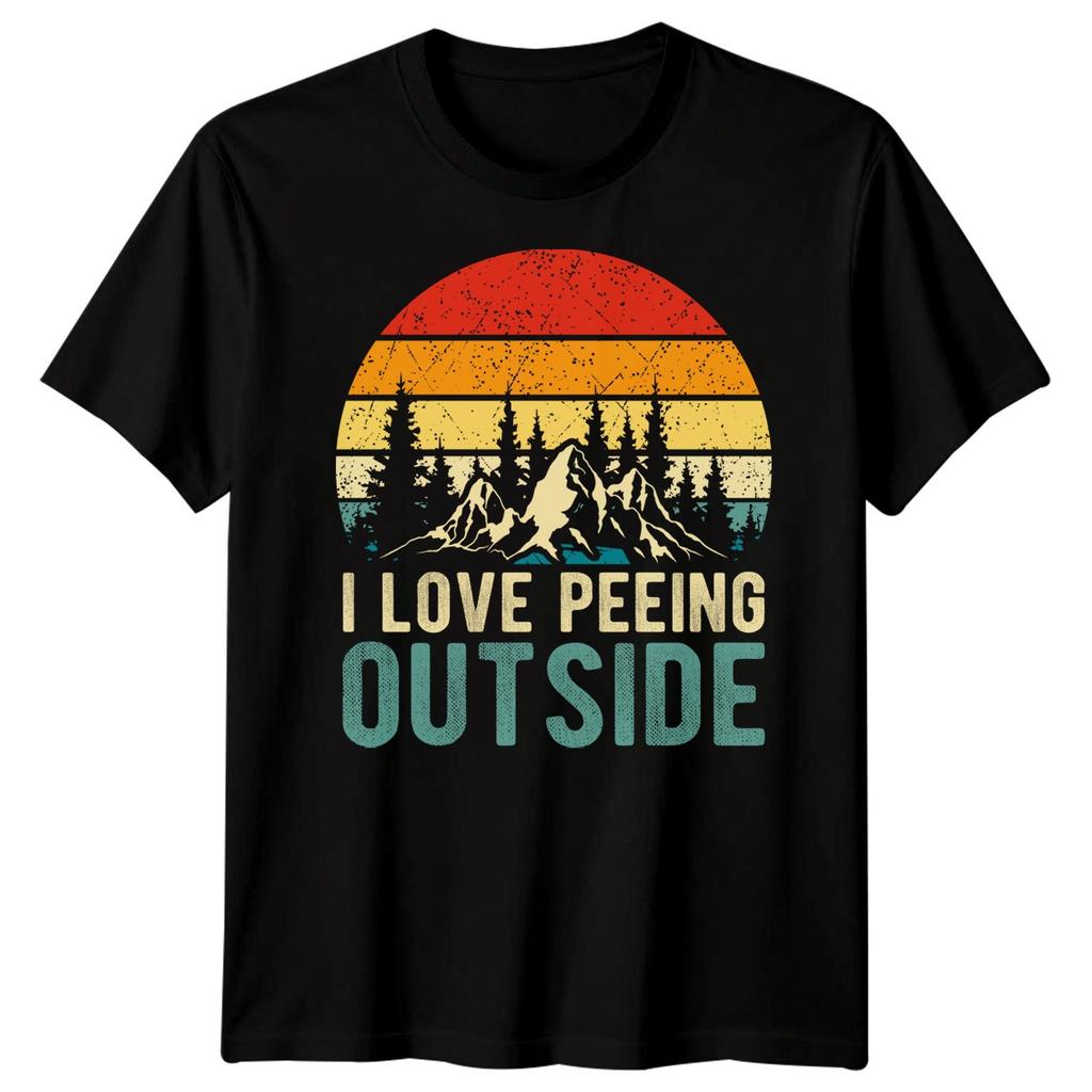 Camping I Love Peeing Outside TShirt Funny Hiking Outdoors Gift Unisex Unisex Tee