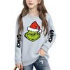 Boys Girls Child Fashion Daily Versatile Casual Crewneck Sweatshirts Daily Long Sleeve Patchwork Top Sweatshirts