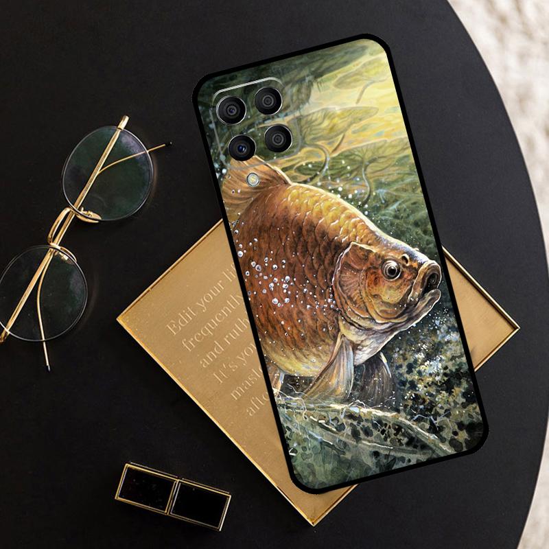 Fish Fishing For Samsung Galaxy M16 M06 M12 M13 M14 M15 M35 M55 M34 M54 M33 M53 M21 M31 M11 M32 M52 Case