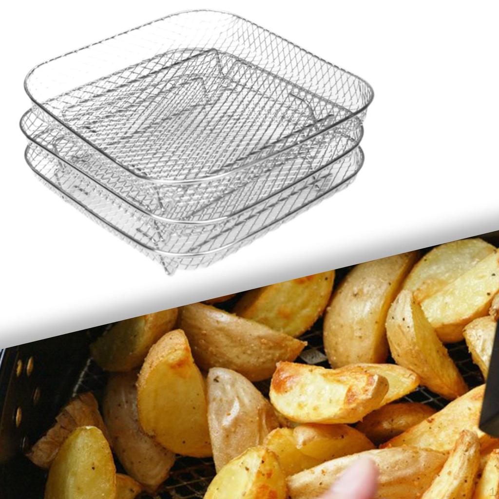Air Fryer Rack,Dehydrator Rack,Air Fryers Accessories,Multi Purpose Stainless Steel Multi Layer