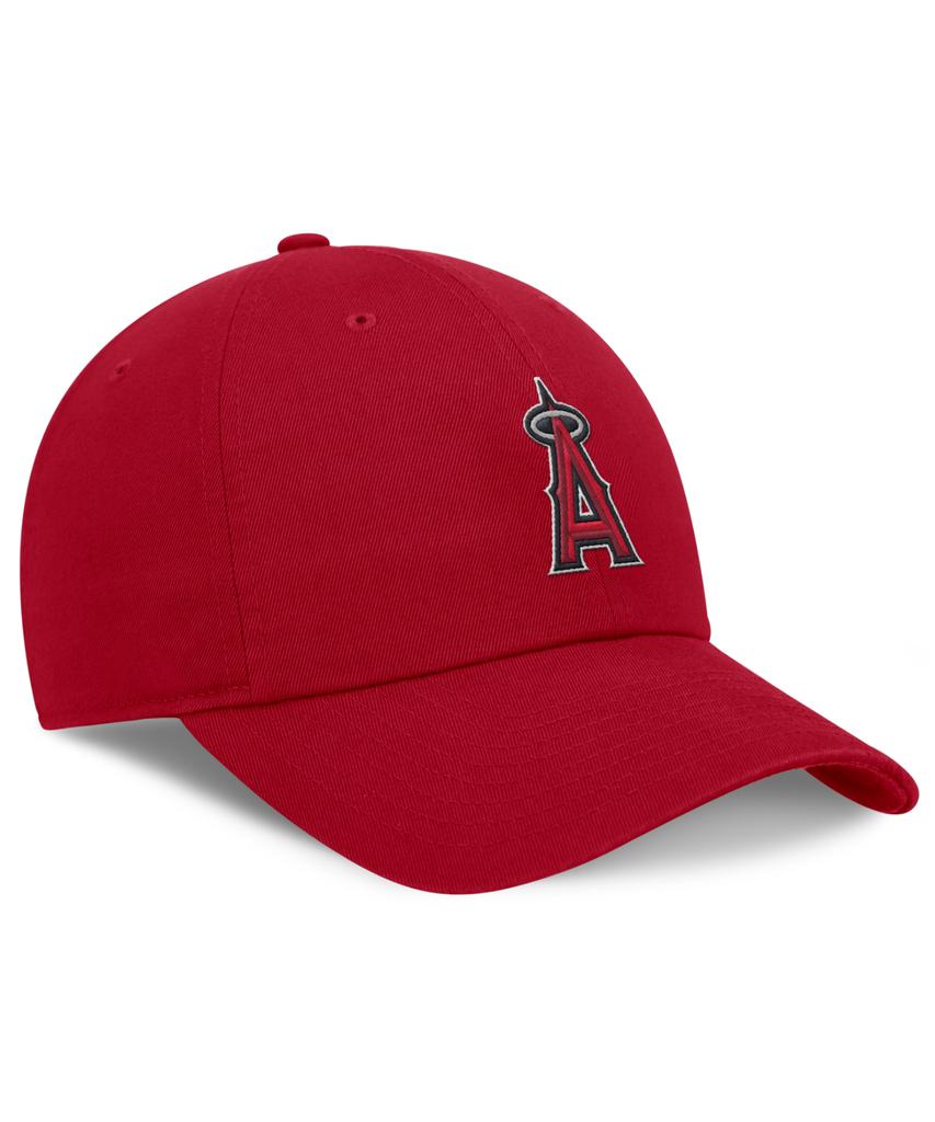 Кепка Panatigseu Los Angeles Angels Nikeclub, без структуры, из органического хлопка - Gym Red