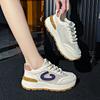 Mesh breathable dad shoes women's platform sneakers new spring and autumn breathable running shoes are good for casual shoes women's