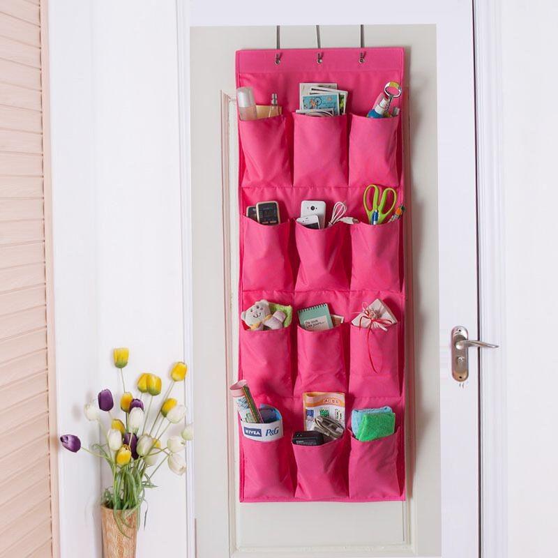 Вместительная подвесная сумка за дверью, органайзер для хранения на стене дома, экономия места