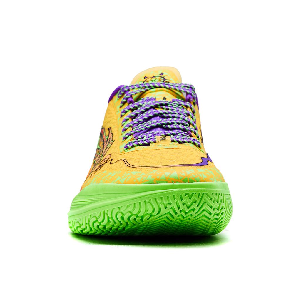Li Ning Blade 5 V2 Phantom Halloween Colorway Unisex Basketball Shoes Yellow Green ABAV059-16