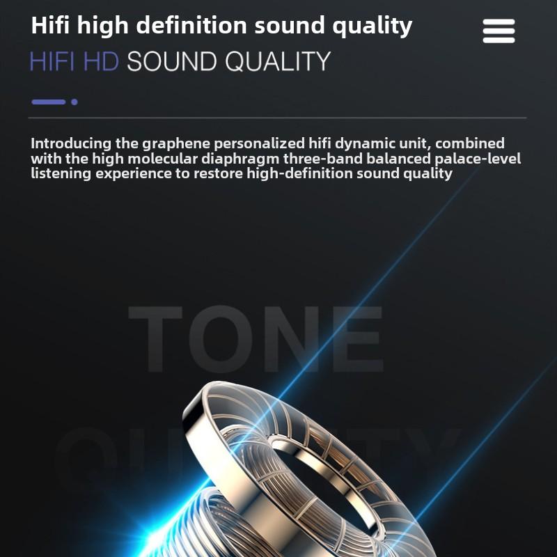 Bluetooth-наушники Беспроводные сверхдолгоиграющие внутриканальные мини-наушники для спорта с шумоподавлением