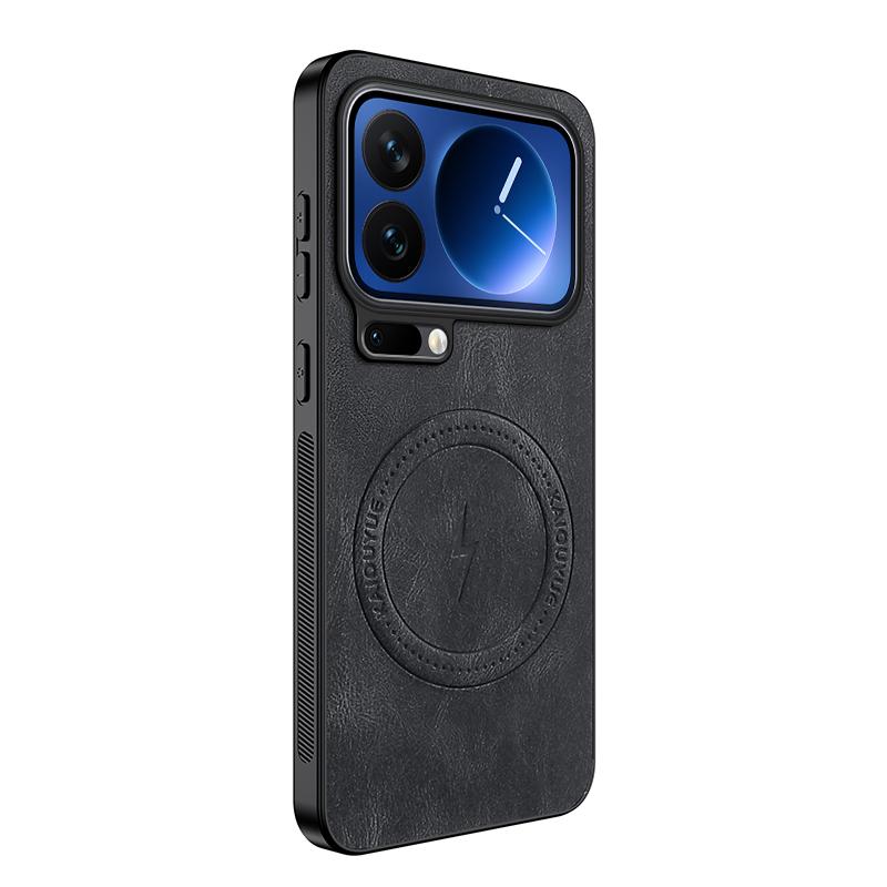 Для Xiaomi 17 Pro Чехол для телефона из кожи нового стиля Для Xiaomi 17 Pro Для беспроводной магнитной зарядки Magsafe Крышка Для Mi 17 Pro Чехол