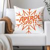 Aperols Spritz Flannel Pillow Case Applicable Space For Guest Rooms Interiors Cars Office House Decoration
