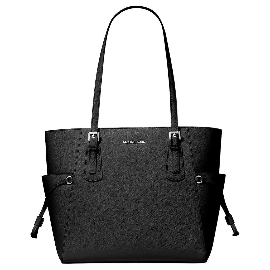 Michael Kors Mk Voyager Сумка-тоут Сумка для покупок Сумка через плечо Большая Черная Женская тоут 35S5SV6T7L-BLACK