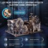 ROKR 3D Puzzle Electric Marble Run LGC01 & LGA01 & Connecting Parts Set 3 Piece Set Movable Model Multi-Play Mechanical Wooden 3D Puzzle Craft Kit