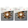 Disc Flotor Rotor AS2393 Ashima-LTD Flo-Tor ARF-3 6-Bolt, 180mm, 2PCS, Gold,
