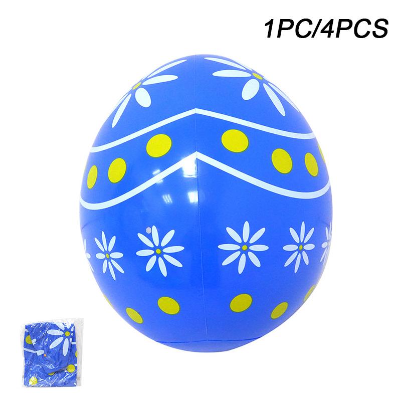 1шт яйца украшения яйца патио украшения пасхальные игрушки надувные яйца пасхальные ПВХ надувные пасхальные яйца многостильные