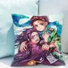 Cushion Cover X Demon Slayer Decorative Pillowcases for Pillows Lounge Chairs Fall Decoration Pillowcase Pillow Hugs
