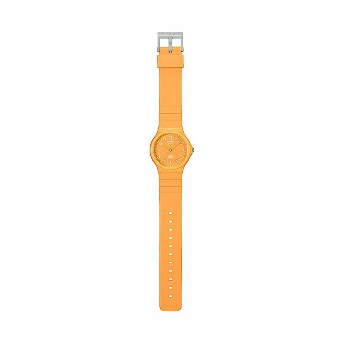 Montre - CASIO - MQ-24B - Mixte - Jaune - Quartz - Analogique