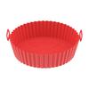 Silicone Frying Liners Air Circulation Baking Tray Dual-sided Cooking Pan Grease-free Air Fryer Basket Kitchen Accessory