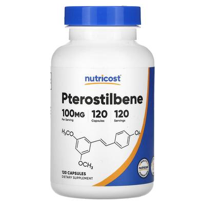Pterostilbene, 100 Mg, 120 Capsules