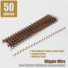 50Pcs Wiggle Wire Wave 2Mm Dent Repair Fix Spot Welding Thick Body Work Puller