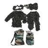 Детская маскировка, детский костюм Ghillie, военная куртка, брюки, шляпа, комплект для охоты