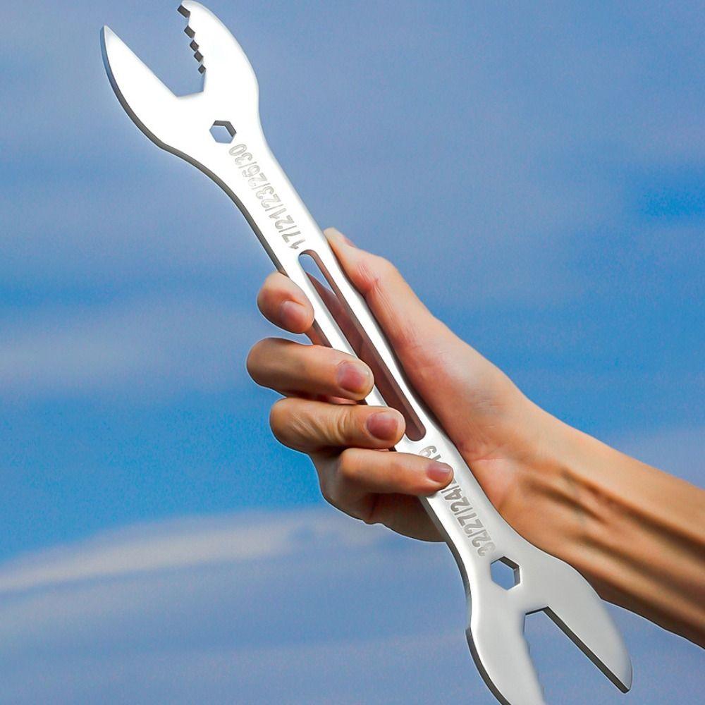 5pcs/set High Hardness Double-ended Wrench High Torque Wrench Set Open End Wrench  Home Disassembly