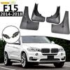 Set Front Rear Mud Flaps For BMW X5 F15 2014 2015 2016 2017 2018 MudFlap Splash Guard Mudguards Fender Car Styling