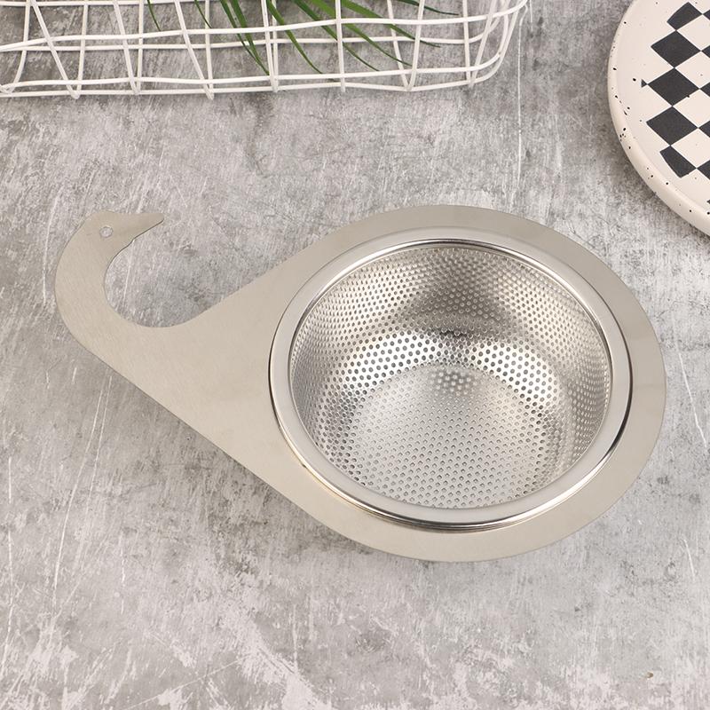 1 шт. Нержавеющая сталь Лебедь сливная корзина кухонная раковина фильтр для слива раковины подвесной фильтр корзина для раковины кухонные принадлежности