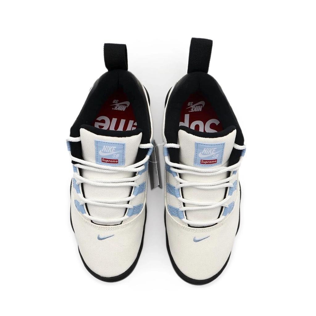 FQ3000-100 Supreme Nike SB Darwin Low Белый Парусный Синий Черный (Мужской)