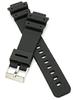 ewatchAccessories Replacement Black Polyurethane Rubber Watch Band Strap for DW-9052, DW-9051, DW-9050C, G-2200, DW9052, DW9051, DW9050C, G2200, Etc.,