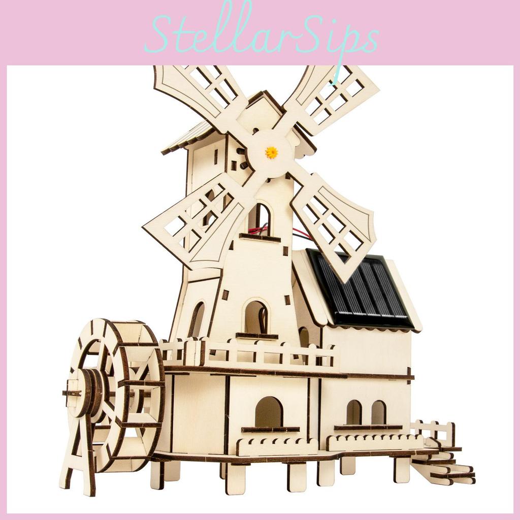 Научный набор «Солнечная энергия» для детей с DIY-ветряной мельницей и физическими экспериментами, развивающий набор игрушек