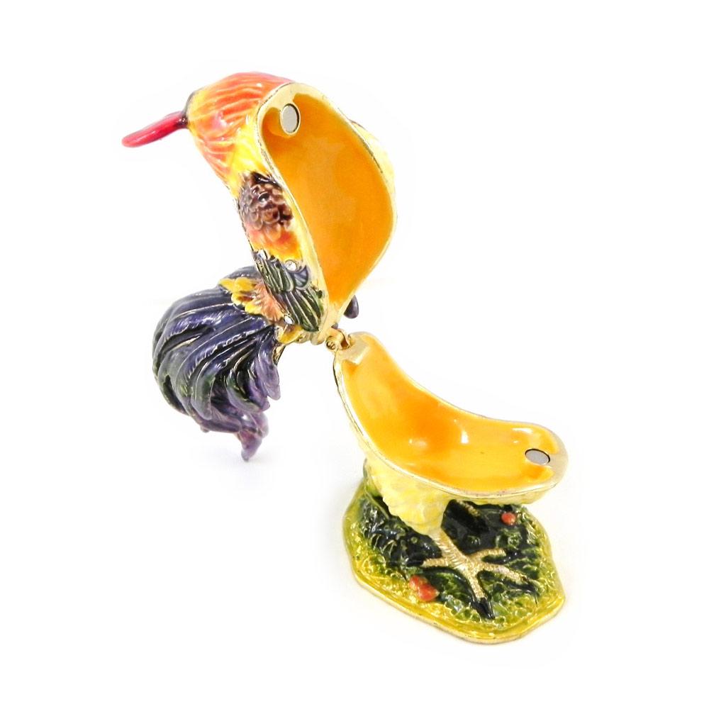 Les Trésors De Lily [H1664] - 'Lord Rooster' Jewelry Box