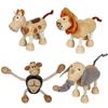 Giraffe Lion Simulation Animal Model Movable Joint Bendable Wild Animal Figure  Children Toys